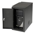 Global Industrial Computer Cabinet Side Car, Black, 12W x 22-1/2D x 21-1/2H 242299BK